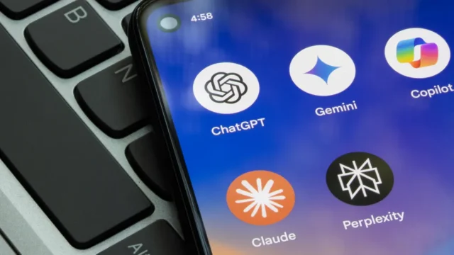 CHATGPT on phone screen